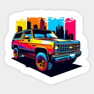 Chevy pickup Sticker